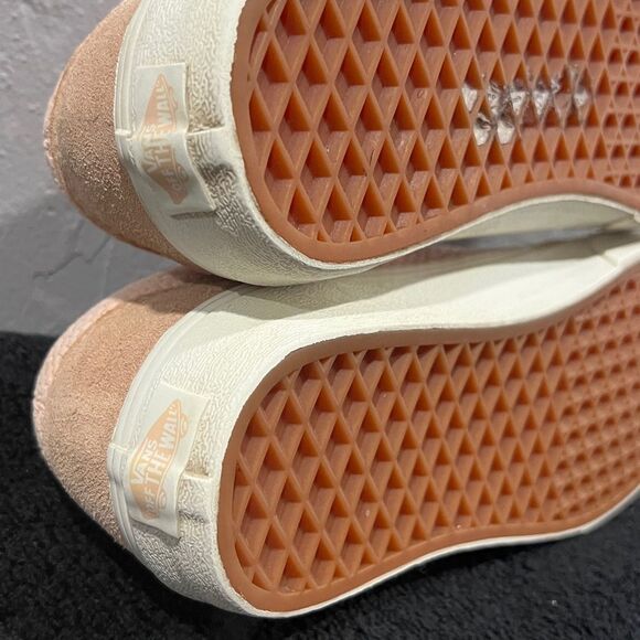 🔥 Vans Old Skool Woven Check Spanish Villa Suede Canvas Shoes Women Sz 10 - EUC - Picture 9 of 13